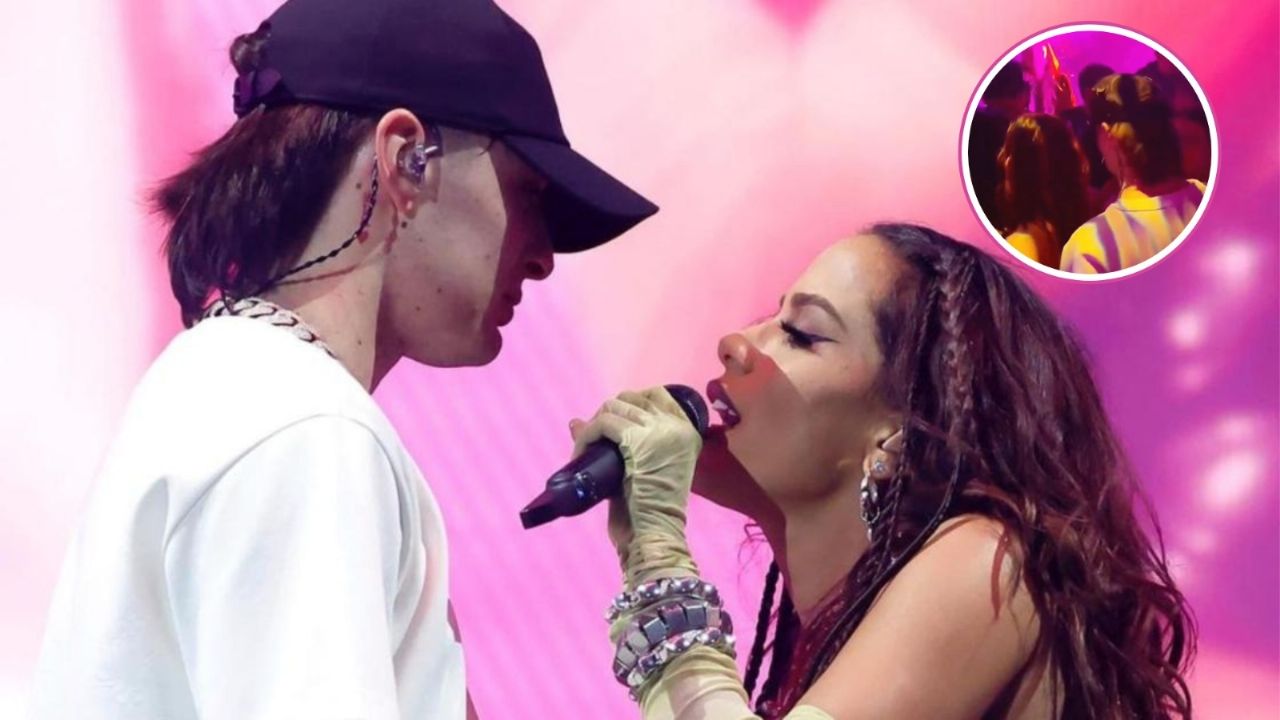 Anitta Le Hace El Feo A Peso Pluma Y Evita Beso Del Cantante Igual Que