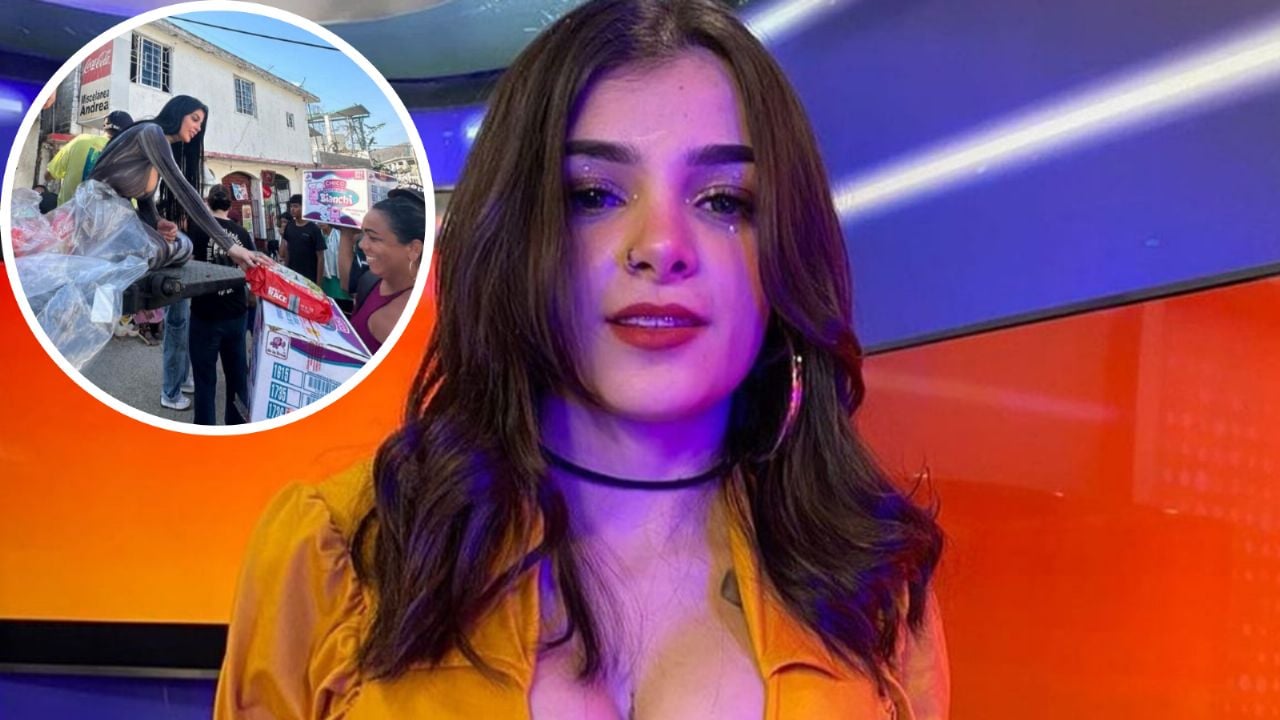 Karely Ruiz vuelve a mostrar su lado altruista y lleva víveres a