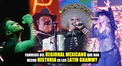 Famosos del Regional Mexicano que han hecho historia en los Latin Grammy