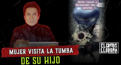 Mujer visita la tumba de su hijo y ocurre hecho paranormal Alain Luna