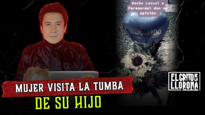 Mujer visita la tumba de su hijo y ocurre hecho paranormal Alain Luna