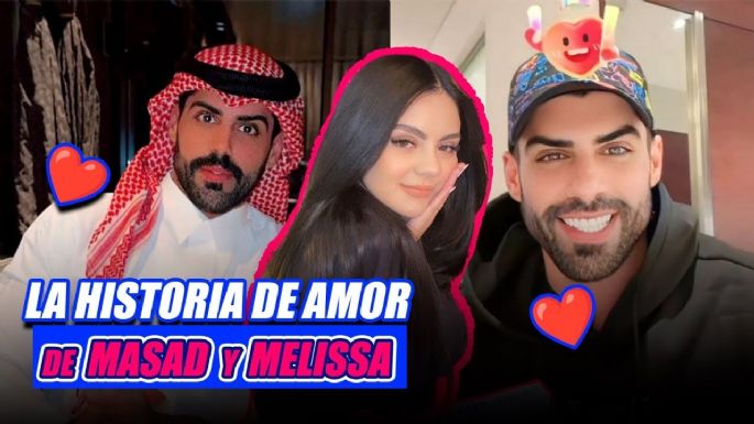 Masad y Melissa Navarro…esta es su historia de amor
