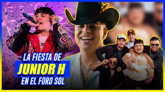 Junior H con Grupo Frontera y más; Así se vivió la fiesta en el Foro Sol