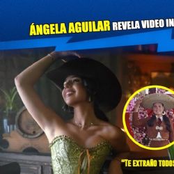 Ángela Aguilar revela video inédito de Flor Silvestre