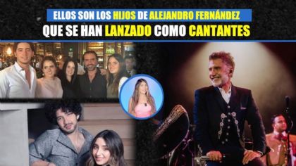 Hijos de Alejandro Fernández que se han lanzado como cantantes ¿Quién es tu favorito?