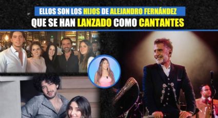 Hijos de Alejandro Fernández que se han lanzado como cantantes ¿Quién es tu favorito?