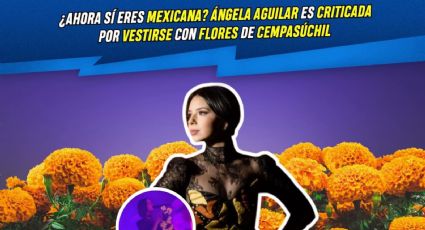 ¿Ahora sí eres mexicana? Ángela Aguilar es criticada por vestirse con flores de cempasúchil