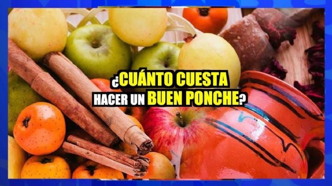 ¿Cuánto cuesta hacer un buen ponche?