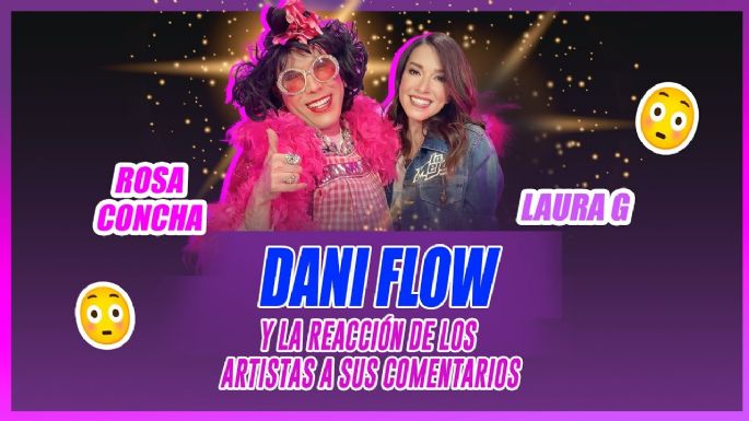 Dani Flow y la reacción de los artistas a sus comentarios