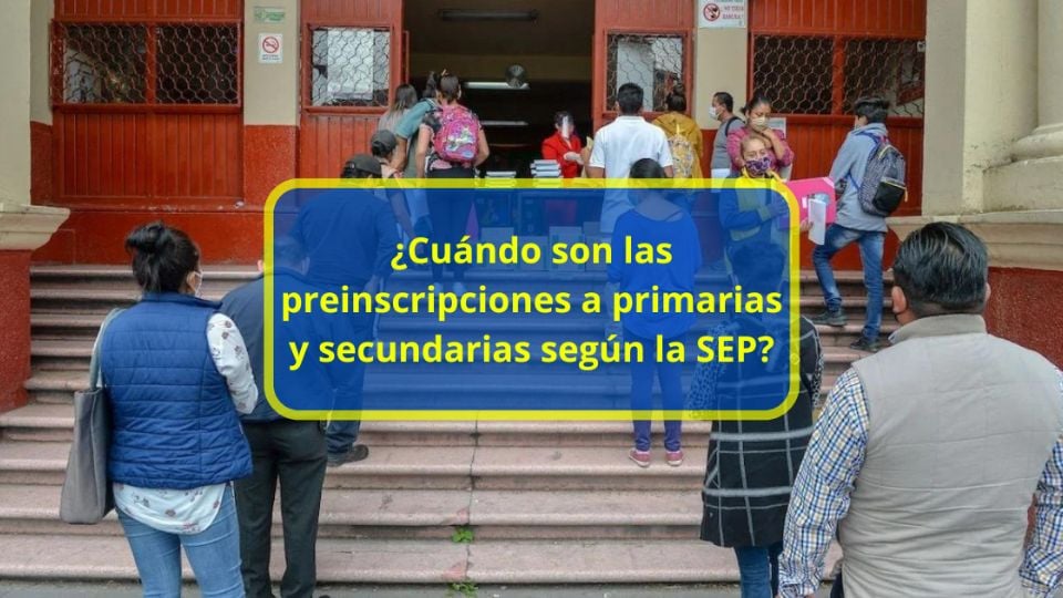 Inician las preinscripciones a primarias y secundarias 2024