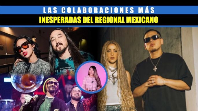 Las colaboraciones más inesperadas del regional mexicano