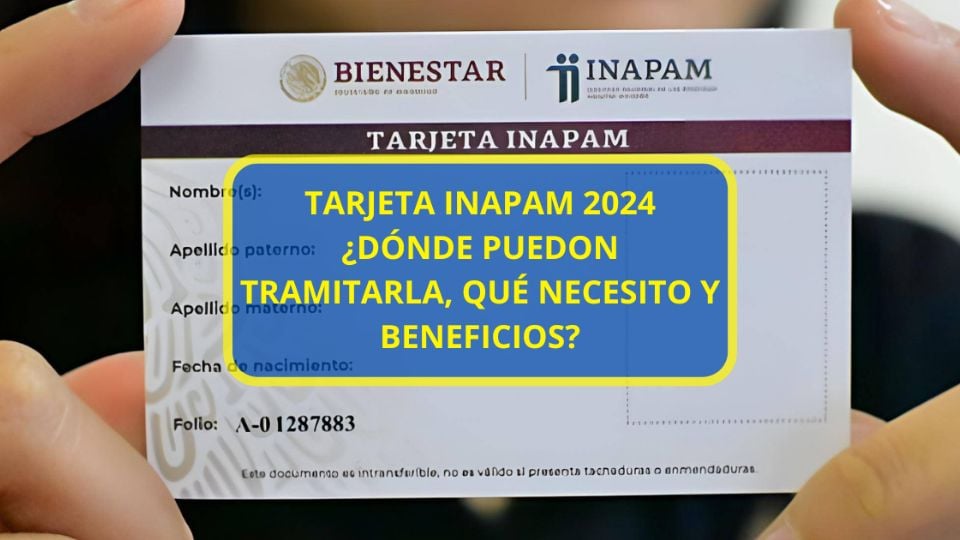 Todo lo que tienes que saber de la trajeta INAPAM