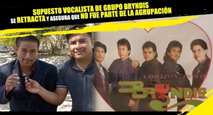 Supuesto vocalista de Grupo Bryndis lo desmiente tras ser captado vendiendo papas