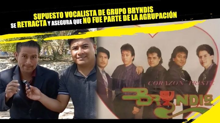 Supuesto vocalista de Grupo Bryndis lo desmiente tras ser captado vendiendo papas