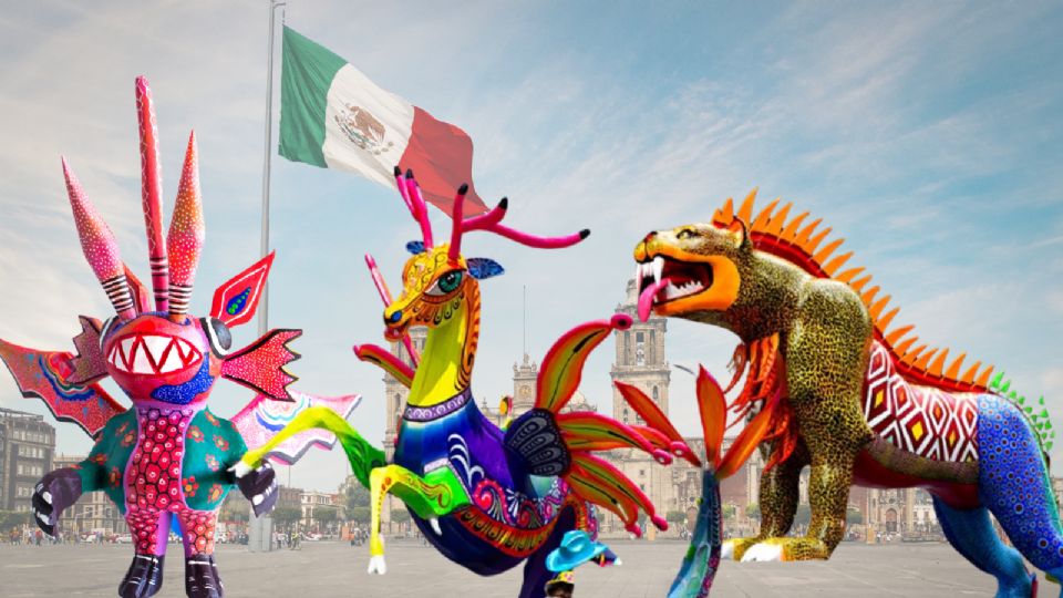 El desfile de alebrijes recorrerá las principales calles de la capital del país