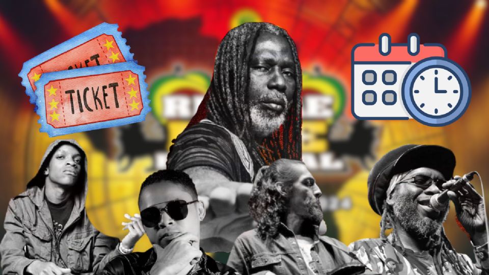 Estos son los artistas que se presentarán en el Reggae Live Festival 2024