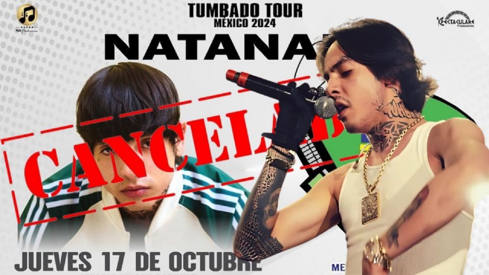 Conciertos de Natanael Cano en Campeche y Cancún son cancelados