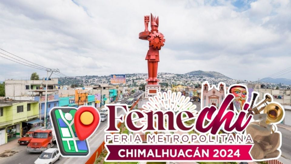 Como llegar a la Feria de Chimalhuacán 2024