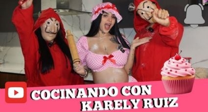 Karely Ruiz estrena canal de Youtube con su primer vlog de cocina: ¡Sin perder la sensualidad!