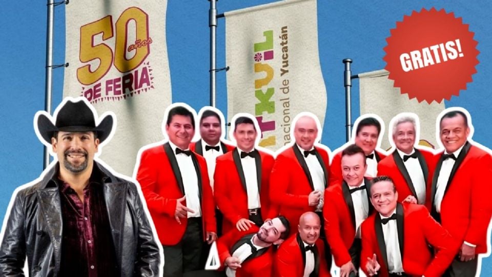 Conciertos gratis en la Feria de Yucatán 2024