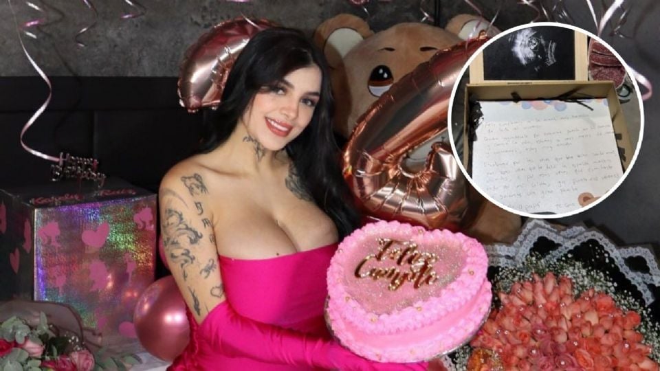 Karely Ruiz recibe emotiva carta de su bebé en su cumpleaños