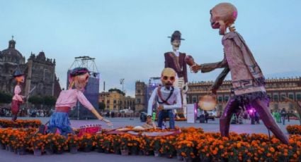 Mega Ofrenda del Zócalo: ¿Hasta cuándo estará el alumbrado por el Día de Muertos y en qué horarios?