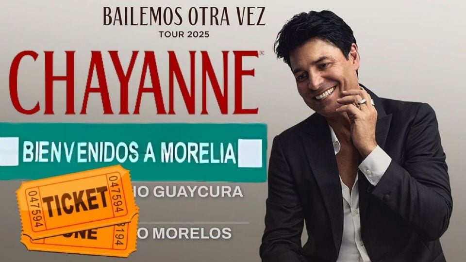 Chayanne llegará a Morelia en el 2025