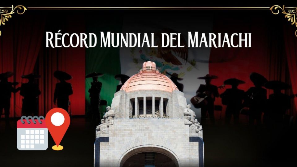 Récord Mundial del Mariachi en la Ciudad de México