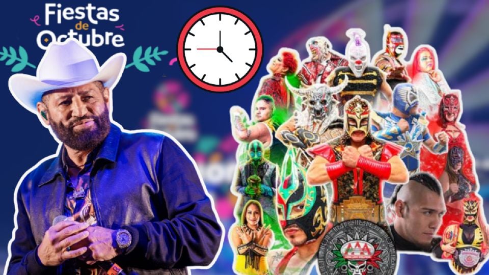 Este es el horario en que darán inicio los espectáculos de HOY en las Fiestas de Octubre 2024