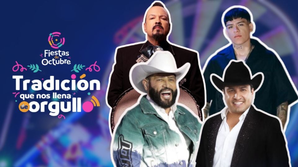 Estos son los artistas que se presentarán este fin de semana en las Fiestas de Octubre 2024