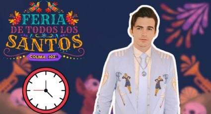 Feria de Todos los Santos Colima 2024: ¿A qué hora empieza el concierto de Drake Bell HOY 15 de noviembre?