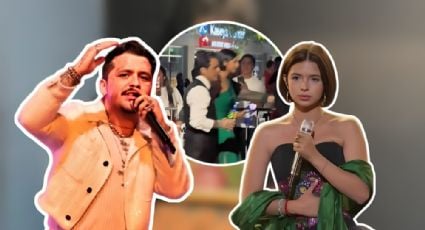 Así fue la reacción de Christian Nodal y Ángela Aguilar tras ser abucheados y nombrar a Cazzu | VIDE