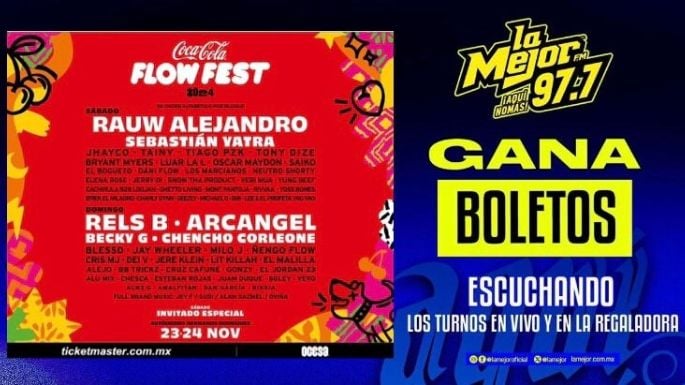 Gana Boletos para el Flow Fest