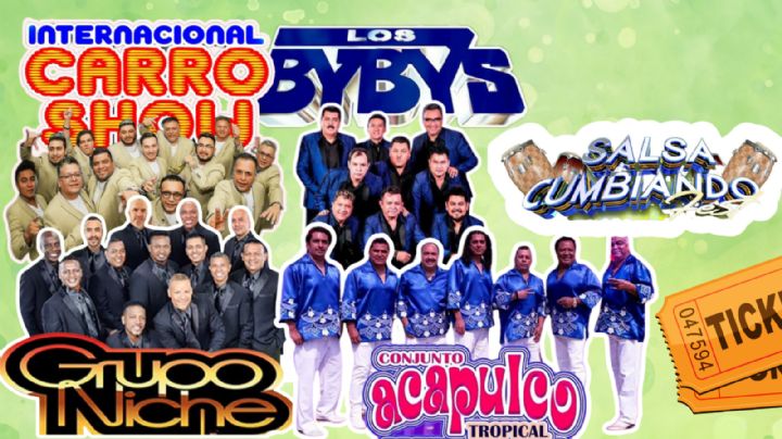 Salsa Cumbiando Fest EDOMEX 2024: ¿Cuándo y dónde ver a Los Bybys, Carro Show, Grupo Niche y más?