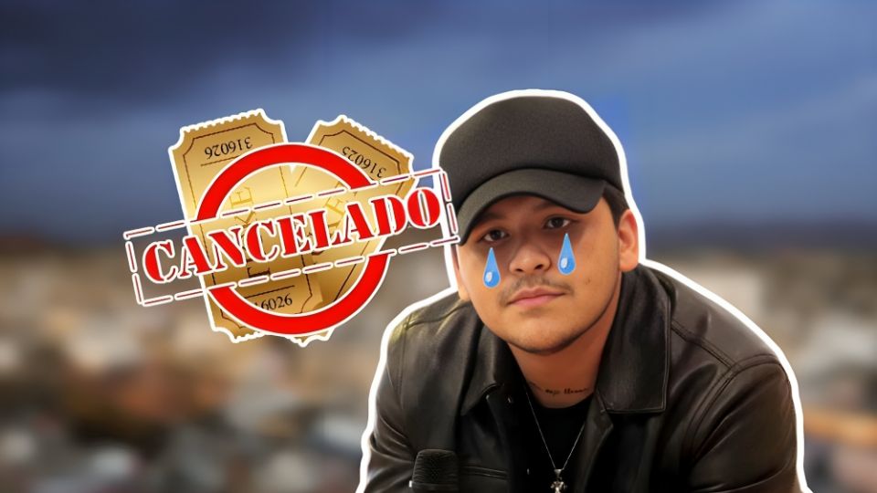 Cancelan cocnierto de Christian Nodal en Chihuahua