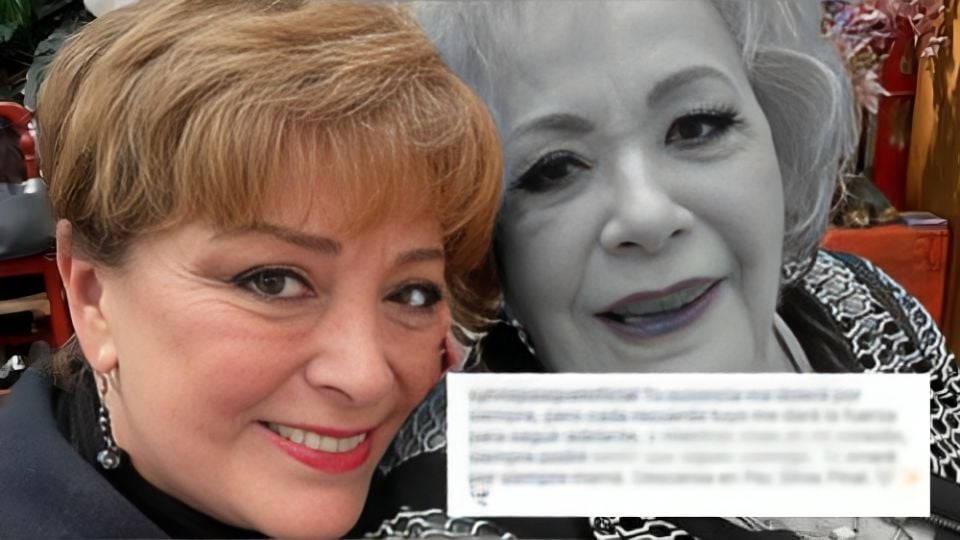 Sylvia Pasquel se despide de su mamá, Silvia Pinal con doloroso mensaje