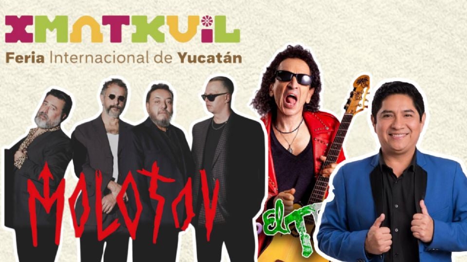 Estos son los artistas que se presentarán HOY en la Feria Xmatkuil Yucatán 2024