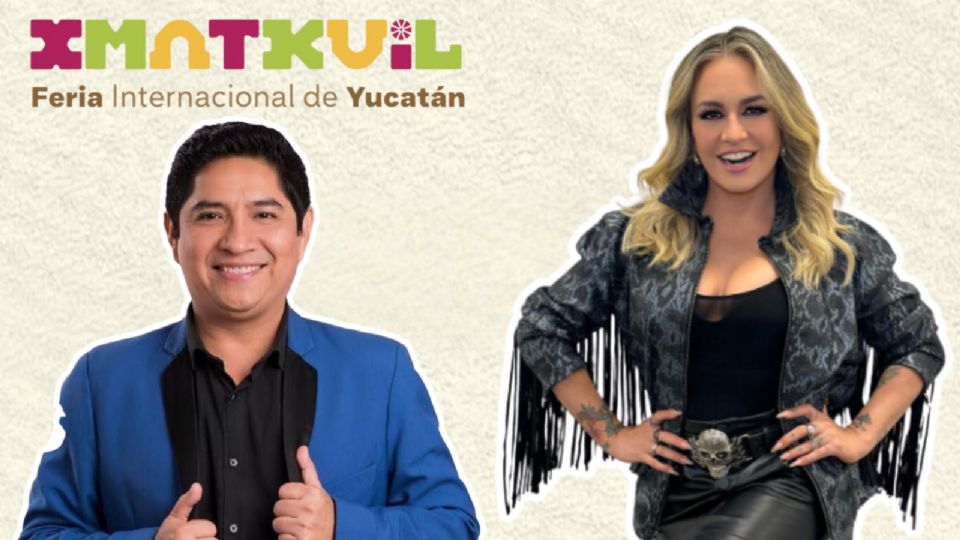 Estos son los artistas que se presentarán HOY en la Feria Xmatkuil Yucatán 2024