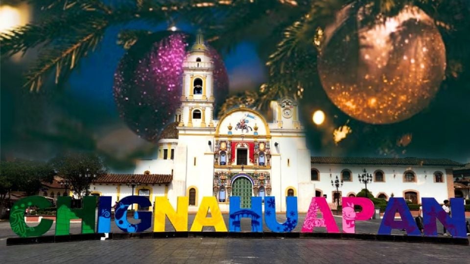 Celebra navidad en Chignahuapan.