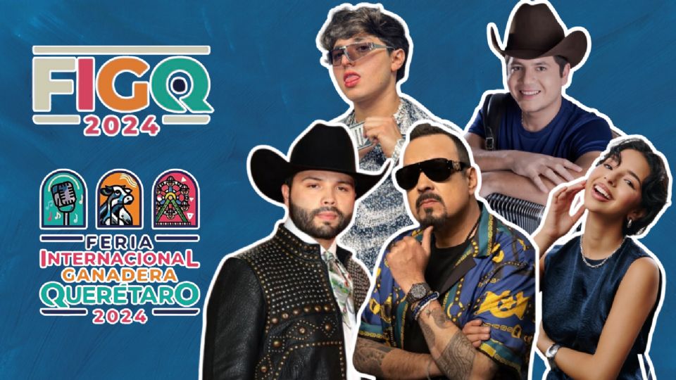 Estos son los artistas que darán concierto en el último día de la Feria Internacional Ganadera Querétaro 2024