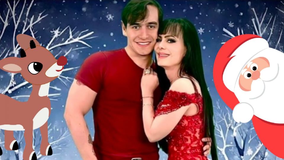 Maribel Guardia deseó felices fiestas a todos.