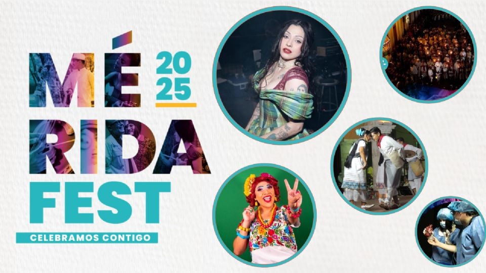 El Mérida Fest 2025 es uno de los eventos más esperados en Yucatán