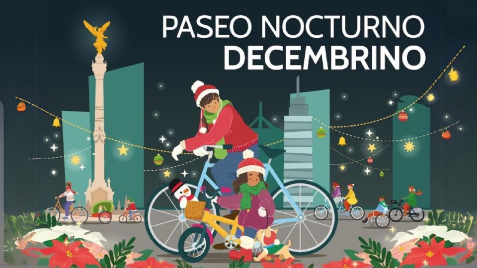 Paseo Nocturno Decembrino en la Ciudad de México