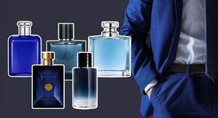 5 Perfumes de hombre color AZUL que NO pueden faltar en tu colección 