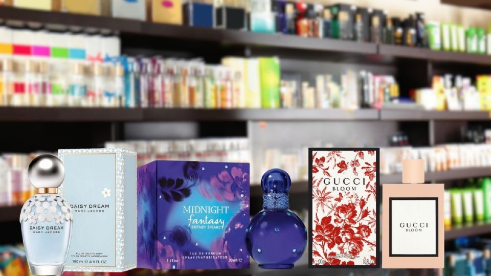 Perfumes gama media con olor exquisito