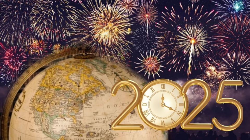 El primer lugar y el último en recibir el año nuevo 2025