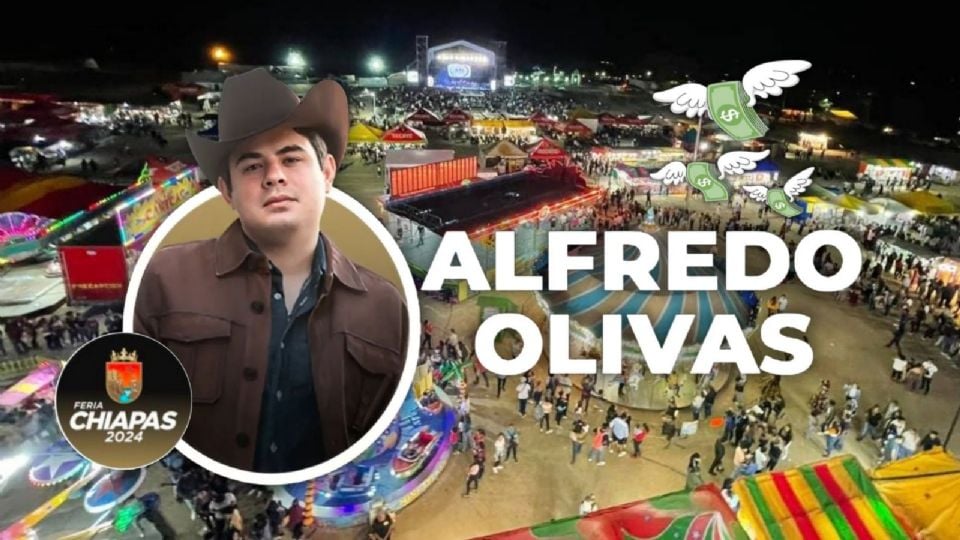 Alfredo olivas en la Ferias Chiapas 2024