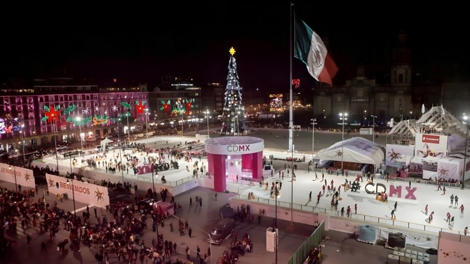 ¿Por qué ya no ponen la pista gigante de hielo en el Zócalo de la CDMX?