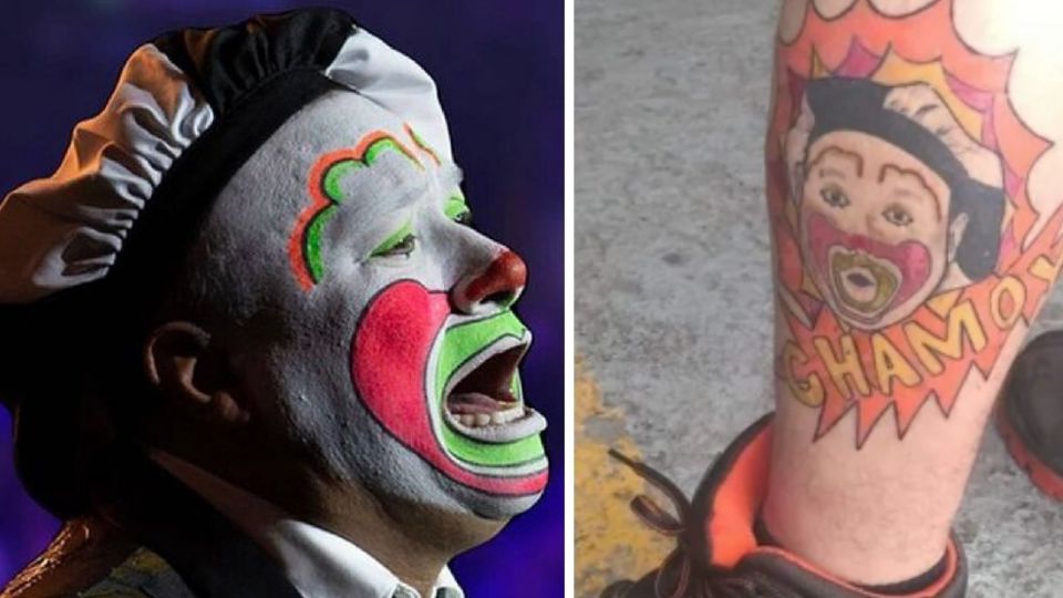 Brincos Dieras presumió que un seguidor suyo se animó a tatuarse su imagen en una de sus pantorrillas.