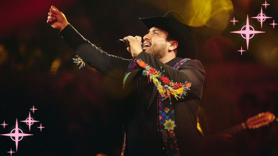 Julión Álvarez bailó al ritmo de las canciones de la colombiana.